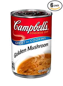 1/2 cup Golden Mushroom Soup