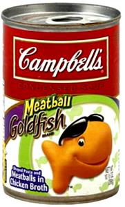 1/2 Cup Goldfish Pasta & Meatball Soup, Condensed