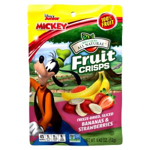 1/2 Cup Goofy Fruit Crisps - Strawberry & Banana