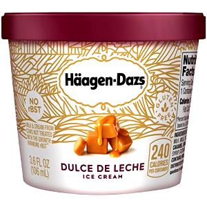 1/2 cup Grand Ice Cream - Dulce de Leche