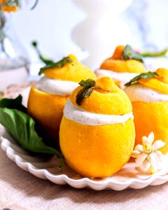 1/2 Cup Grand Lemon Sorbet Ice Cream