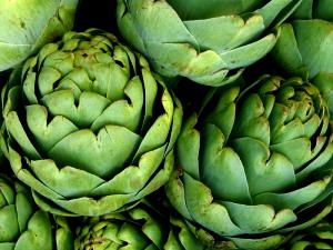 1/2 Cup Hearts Artichokes (Globe or French) (with Salt, Drained, Cooked, Boiled)