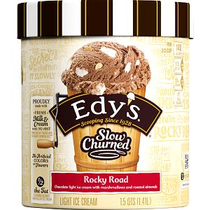 1/2 Cup Light Rocky Road Ice Cream