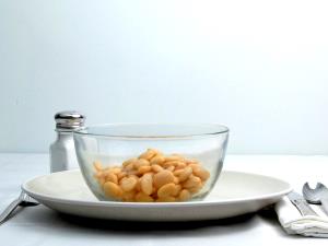 1/2 Cup Lima Beans (Immature Seeds, Solids and Liquids, Canned)