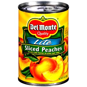 1/2 cup Lite Sliced Peaches