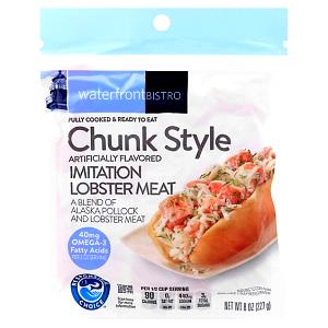 1/2 Cup Lobster Meat, Imitation