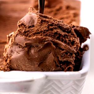 1/2 Cup Low Carb Chocolate Ice Cream
