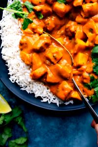 1/2 cup Mango Chicken Curry Cooking Sauce (Mild)