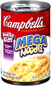 1/2 Cup Mega Noodle Soup, Condensed