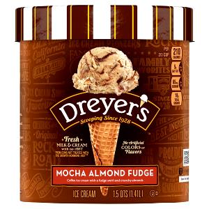 1/2 Cup Mocha Almond Fudge Ice Cream