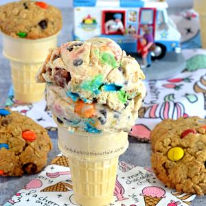 1/2 cup Monster Cookie Ice Cream