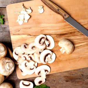 1/2 Cup Mushrooms, Sliced