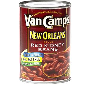 1/2 cup New Orleans Style Red Kidney Beans