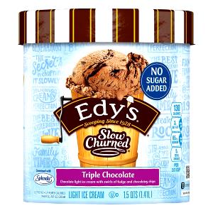 1/2 Cup No Sugar Added Triple Chocolate Ice Cream