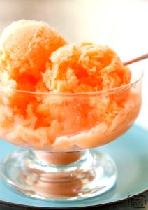 1/2 Cup Orange Sherbert Ice Cream