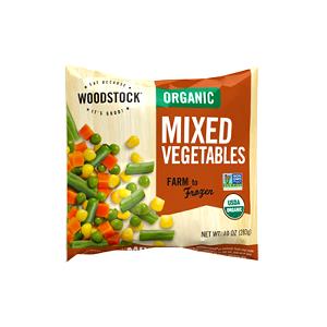 1/2 cup Organic Mixed Vegetables