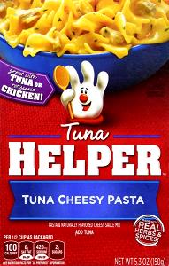 1/2 cup packaged (30 g) Tuna Helper - Cheesy Pasta