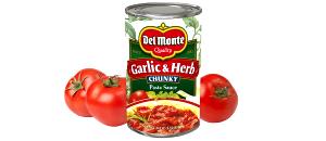 1/2 Cup Pasta Sauce, Chunky Italian Herb
