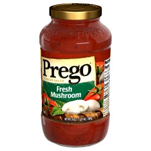 1/2 Cup Pasta Sauce, Fresh Mushroom