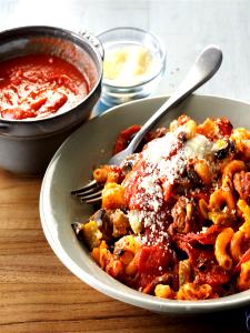 1/2 Cup Pasta Sauce, Hearty Meat, Three Meat Supreme