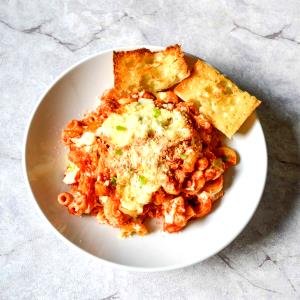 1/2 Cup Pasta Sauce, Ricotta Parmesan