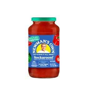 1/2 Cup Pasta Sauce, Sockarooni