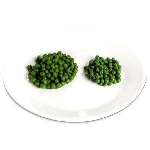 1/2 Cup Pea, Podded, Frozen