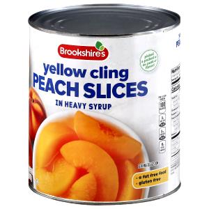 1/2 Cup Peach Slices, Yellow Cling, Spice Flavor