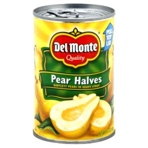 1/2 Cup Pear Halves In Heavy Syrup