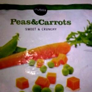 1/2 Cup Peas & Carrots