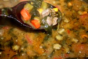 1/2 cup Pepper Pot Soup