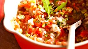 1/2 Cup Picante Bean W/Tomatoes, Peppers & Spices