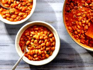 1/2 Cup Pinto Bean, Frijoles Pintos Seasoned