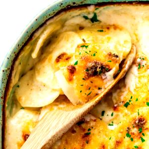 1/2 Cup Potatoes Deluxe, Creamy Scalloped, Pad