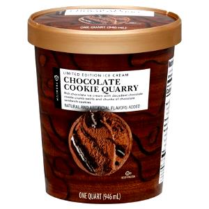 1/2 cup Premium Chocolate Cookie Quarry Ice Cream