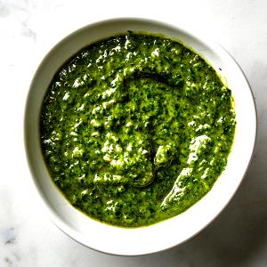 1/2 cup prepared (125 ml) Parmesan Pesto