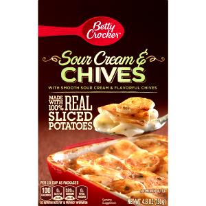 1/2 cup prepared (28 g) Creamy Onion with Chives Potatoes