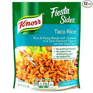 1/2 cup prepared (62 g) Fiesta Sides - Taco Rice