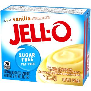 1/2 cup (prepared with skim milk) Fat Free Sugar Free Vanilla Pudding