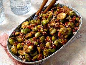 1/2 Cup Roasted Brussels Sprouts With Bacon