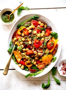 1/2 Cup Roasted Vegetables Salad
