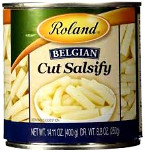 1/2 Cup Salsify, Cut, Belgian