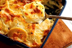 1/2 Cup Scalloped Potatoes - Canadian