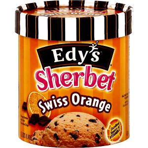 1/2 Cup Sherbet, Swiss Orange