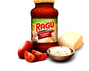 1/2 cup Six Cheese Pasta Sauce