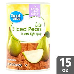 1/2 cup Sliced Lite Pears