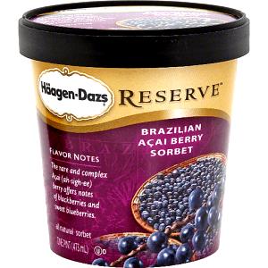 1/2 Cup Sorbet, Brazilian Acai Berry