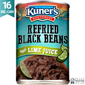 1/2 cup Southwestern Refried Black Beans with Lime Juice