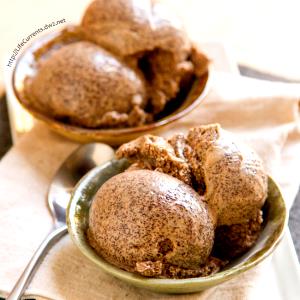 1/2 Cup Soy Frozen Yogurt, Mocha Fudge