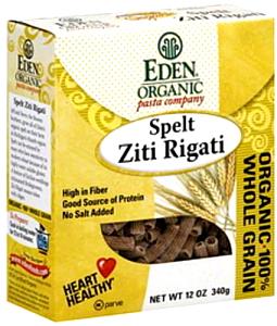 1/2 Cup Spelt Ziti Rigati